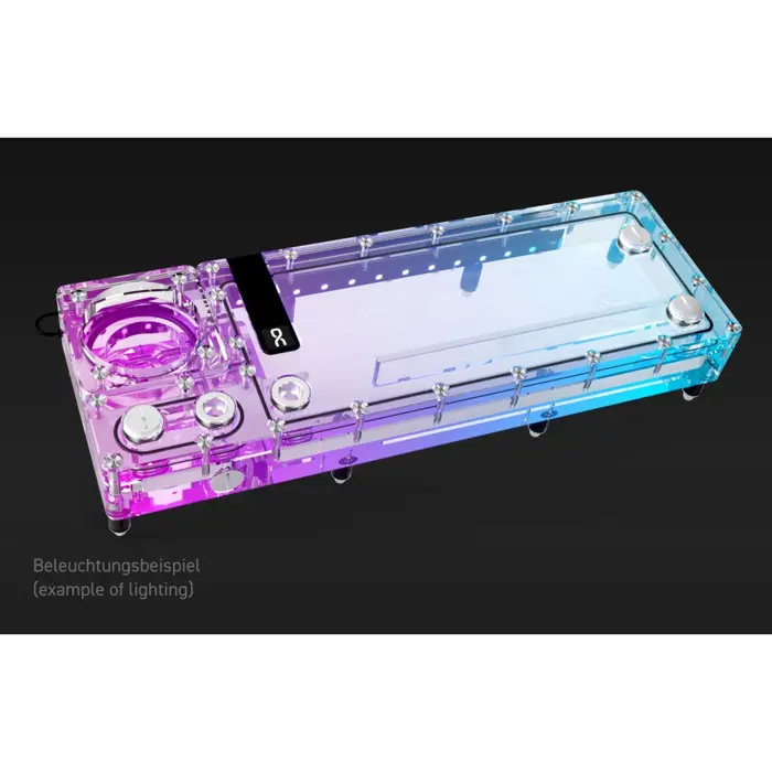 Alphacool Core Flat Reservoir 360 Right D5/VPP (transparent)
