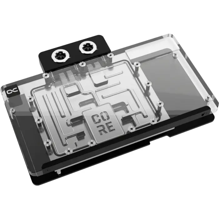 Alphacool Core RX 9070 XT Red Devil (transparent/chrome, incl. backplate)