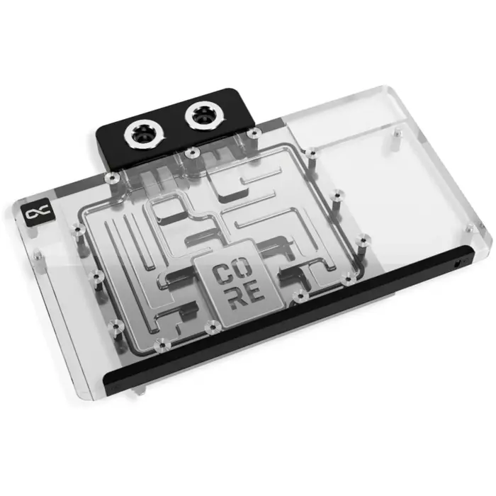 Alphacool Core RX 9070 XT Red Devil (transparent/chrome, incl. backplate)