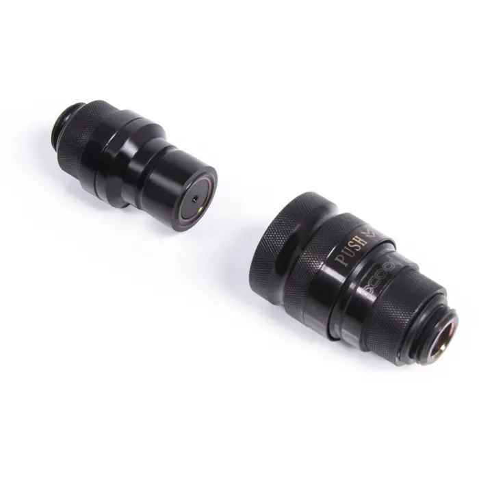 Alphacool Eiszapfen quick release coupling set G1 / 4 AG - Deep Black 1020153