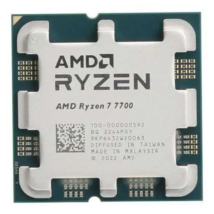 AMD Ryzen 7 7700 - 3.80/5.30GHz (8 Cores) Socket AM5, 40MB cache, Radeon Graphics, bez hladnjaka, tray