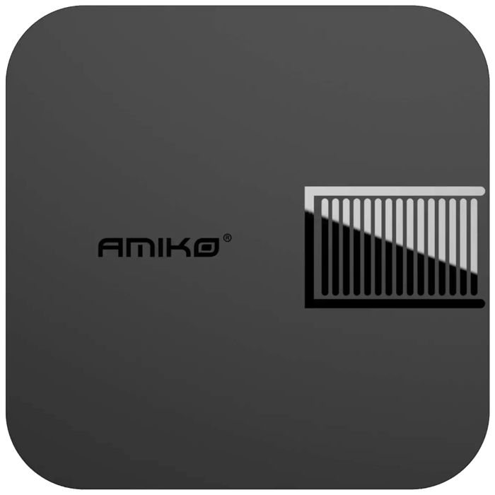 Amiko Prijemnik IPTV, Android OS, 2/16GB, 4K, WiFi Dual Band, BT - A14 GREEN