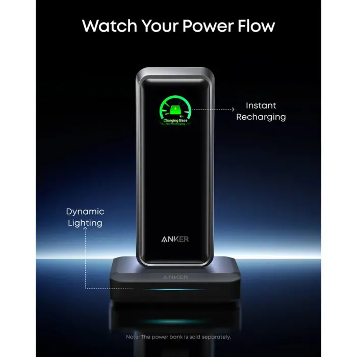 Anker 150W Charging Base for Prime Powerbank, Black