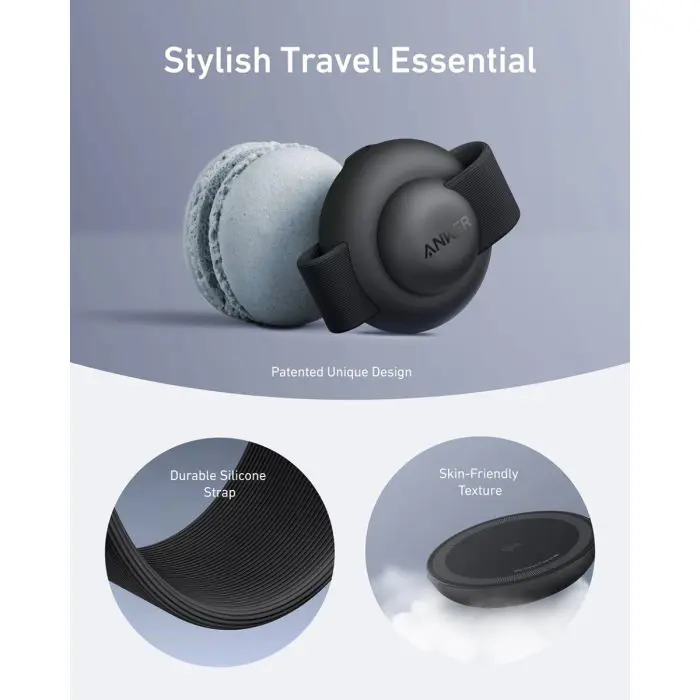 Anker MagGo Wireless Foldable Charging Pad 3in1, Black