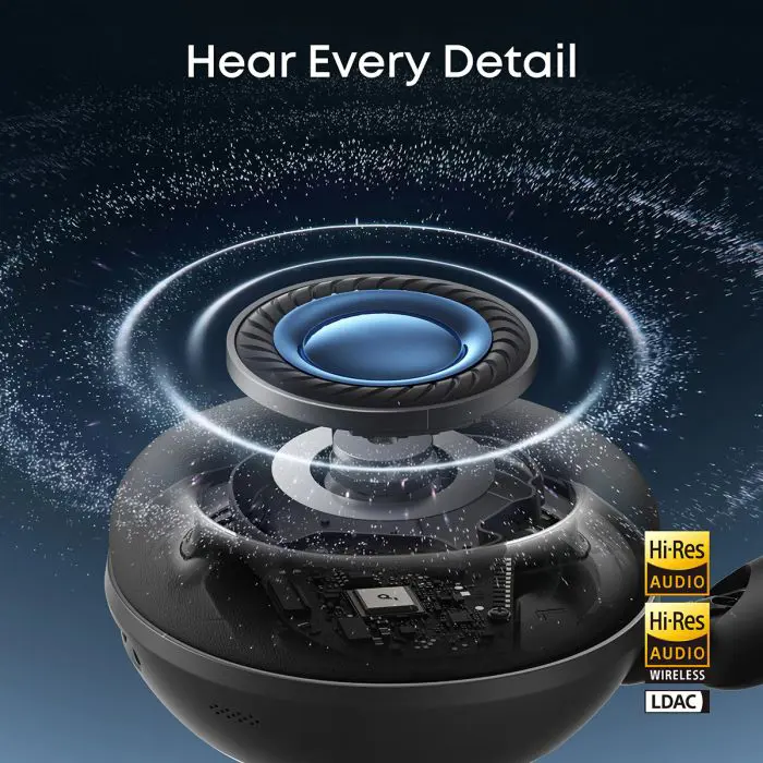 Anker Soundcore Space 2 Bluetooth headphones, black