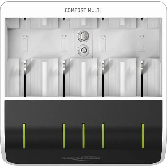 Ansmann Comfort Multi, charger (white/black)