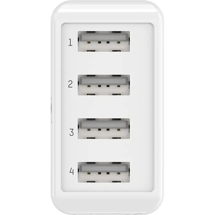 Ansmann Home Charger HC430, charger (white, intelligent charging control, multisafe technology)