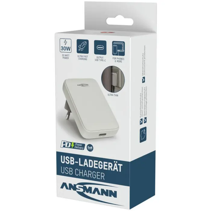 Ansmann USB-C Wall Charger 130PD (white)