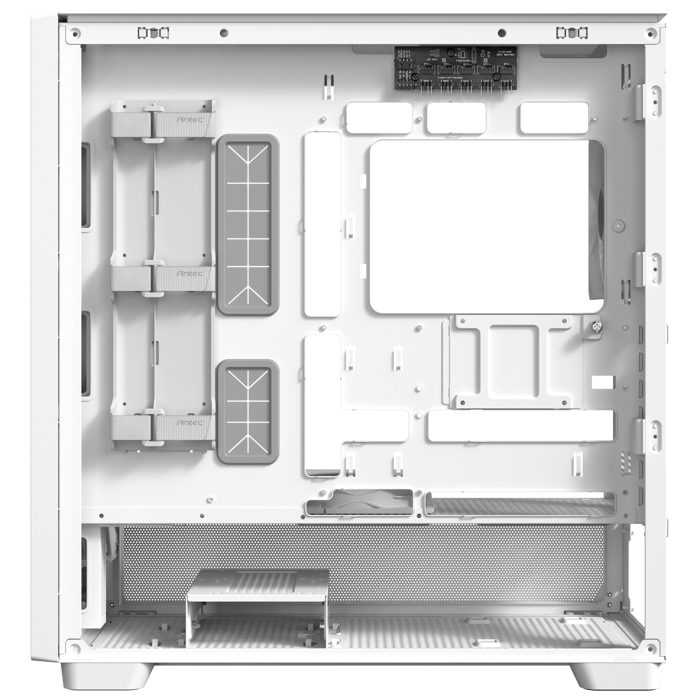 Antec Flux PC-Gehäuse, Full-Tower, E-ATX, Tempered Glass – weiß-0-761345-10134-9