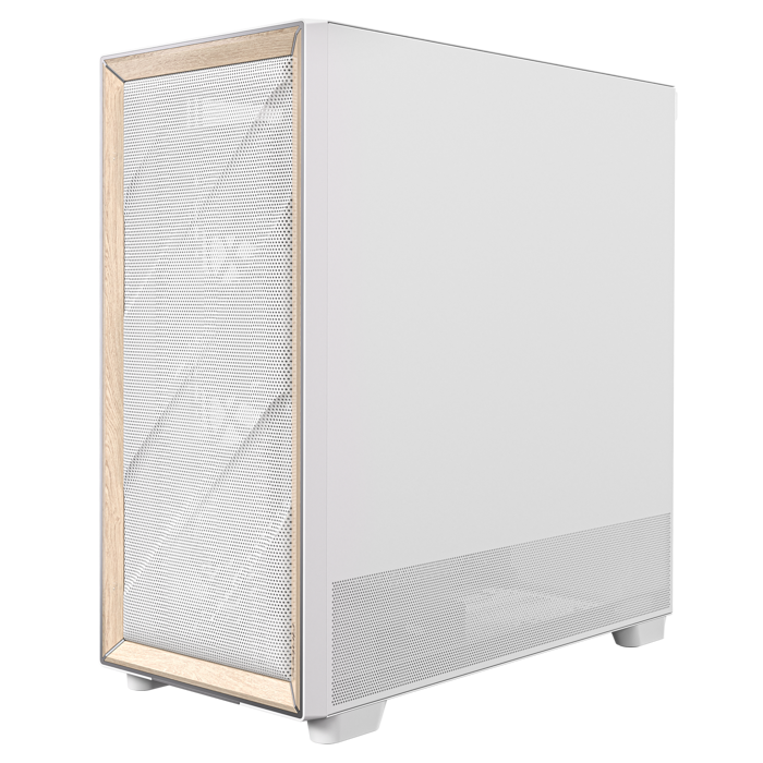 Antec Flux PC-Gehäuse, Full-Tower, E-ATX, Tempered Glass – weiß-0-761345-10134-9