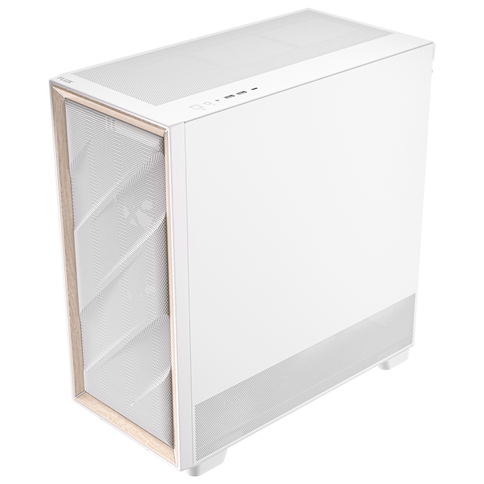 Antec Flux PC-Gehäuse, Full-Tower, E-ATX, Tempered Glass – weiß-0-761345-10134-9