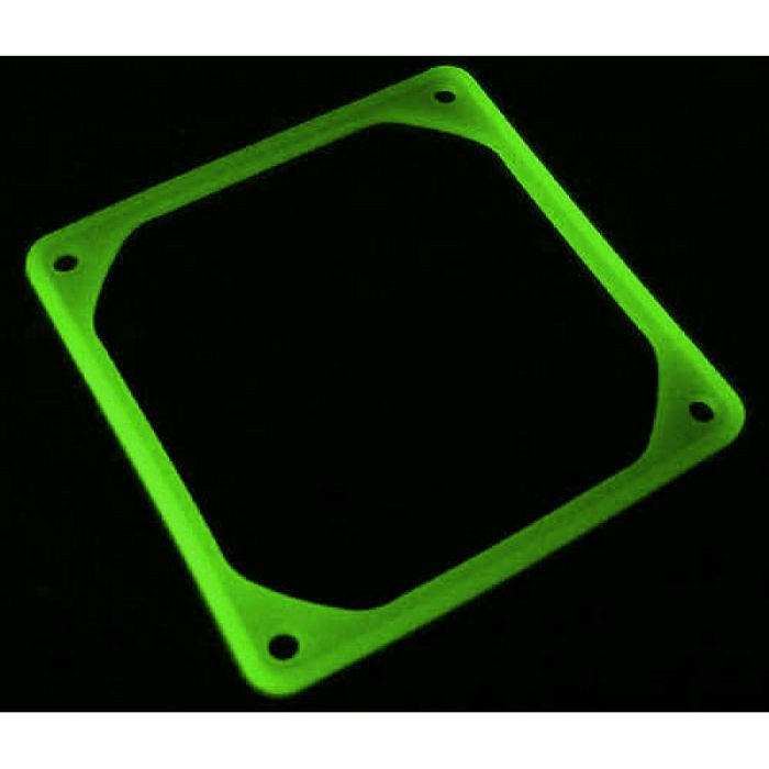 Antivibracijski okvir za ventilatore od 80 mm - UV zeleni FS-80-G