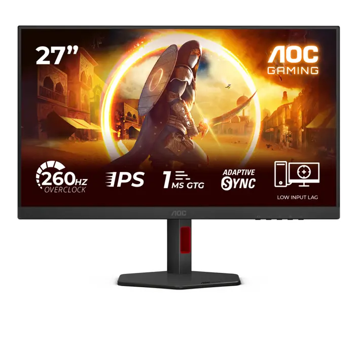 AOC 27G4ZRE (68.5 cm (27 inches), black, FullHD, Fast-IPS, HDMI, DP, 240Hz panel)