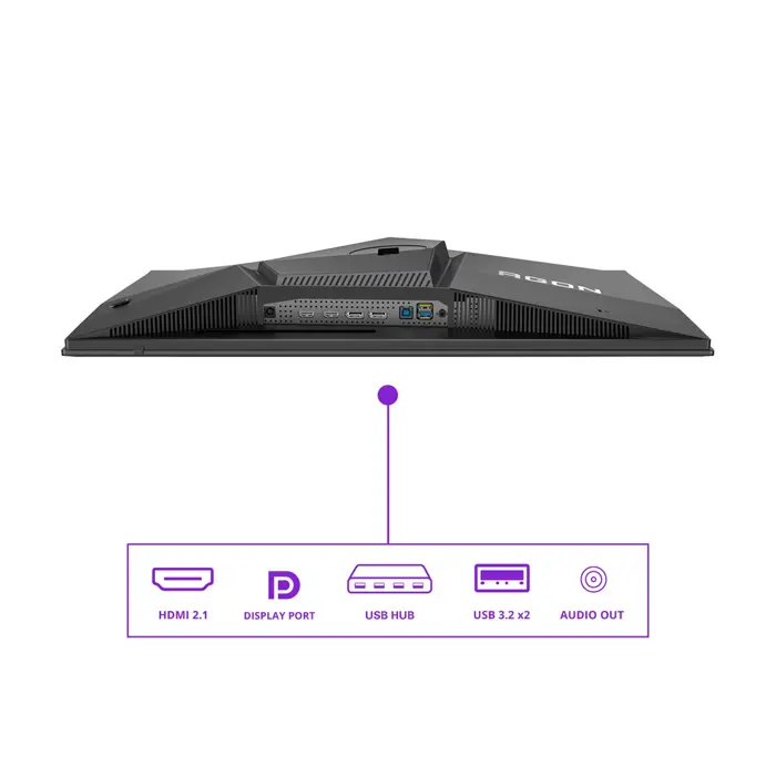 AOC 68,6cm (27") AG276QZD2 16:09 2xHDMI+DP+USB OLED black