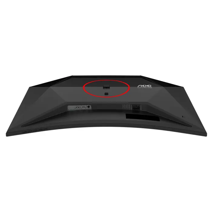 AOC 81,3cm (31,5") C32G4Z 16:09 HDMI+DP+USB Curved Bl/red