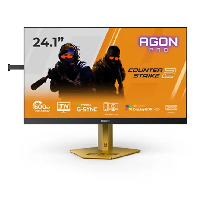 AOC AGON PRO CS24A computer monitor 61.2 cm (24.1") 1920 x 1080 pixels Full HD LED Black