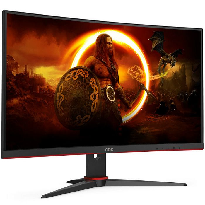 AOC C24G2AE, 59,94 cm (23,6"), Curved, 165Hz, FreeSync Premium, VA - DP, HDMI C24G2AE/BK