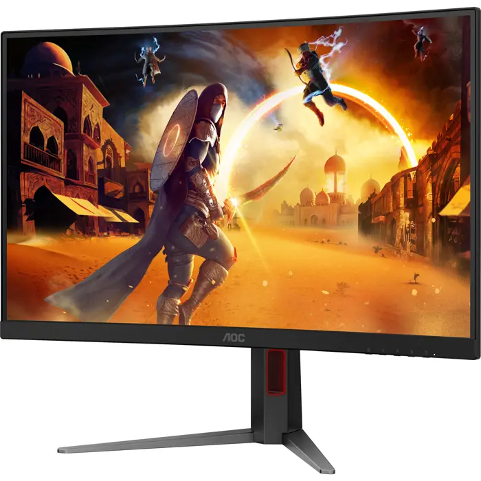 AOC CQ27G4Z2 (68.5 cm (27 inches), black, QHD, Fast VA, dual mode, curved, 260Hz panel)