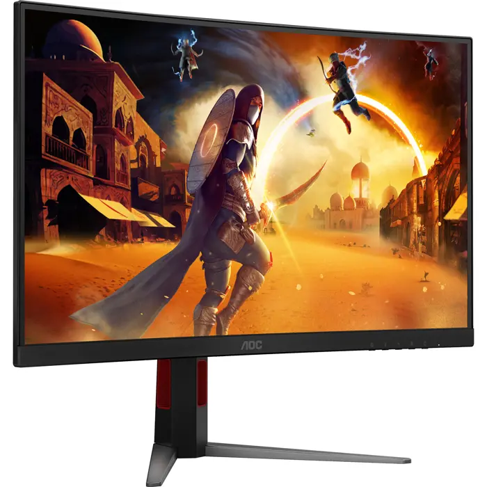 AOC CQ27G4Z2 (68.5 cm (27 inches), black, QHD, Fast VA, dual mode, curved, 260Hz panel)
