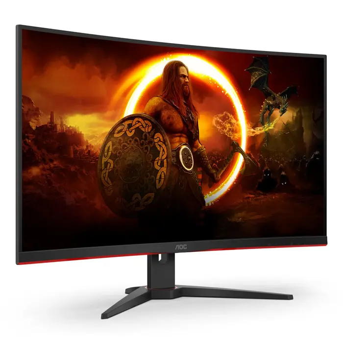 AOC G2 C32G2ZE/BK computer monitor 80 cm (31.5") 1920 x 1080 pixels Full HD LED Black, Red