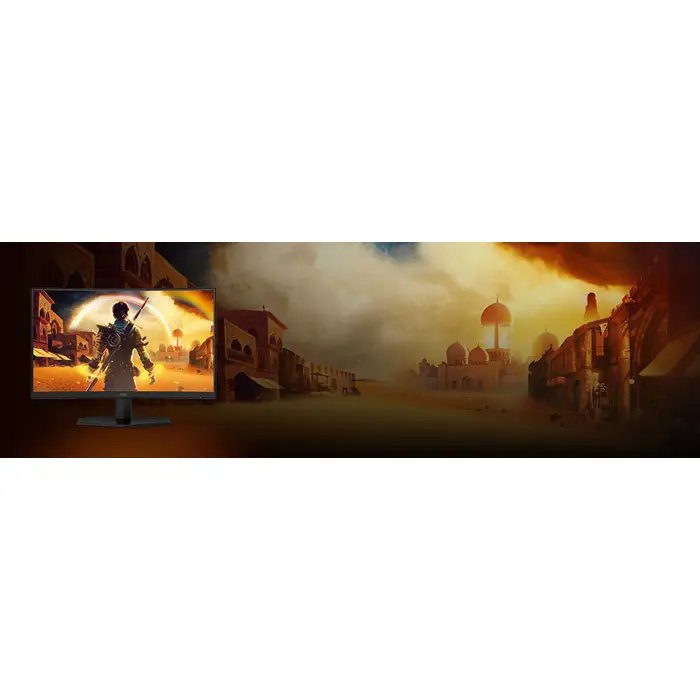 AOC G4 23.6" VA FHD 180Hz computer monitor 59.9 cm (23.6") 1920 x 1080 pixels Full HD LCD Black, Red