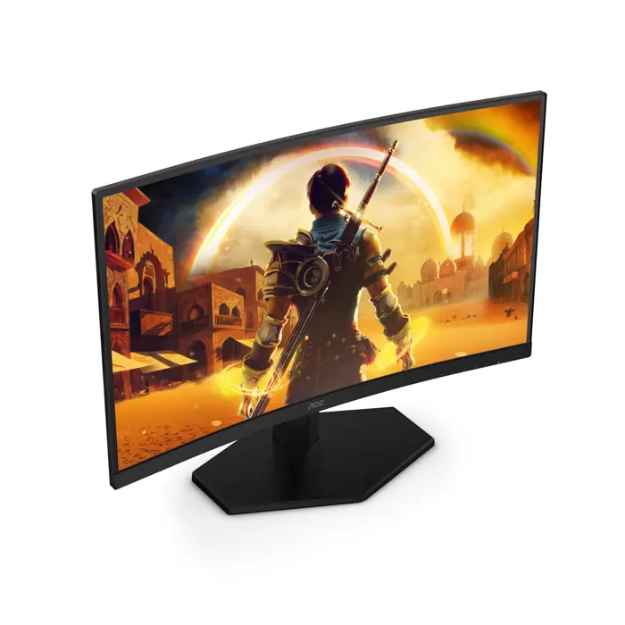 AOC G4 23.6" VA FHD 180Hz computer monitor 59.9 cm (23.6") 1920 x 1080 pixels Full HD LCD Black, Red