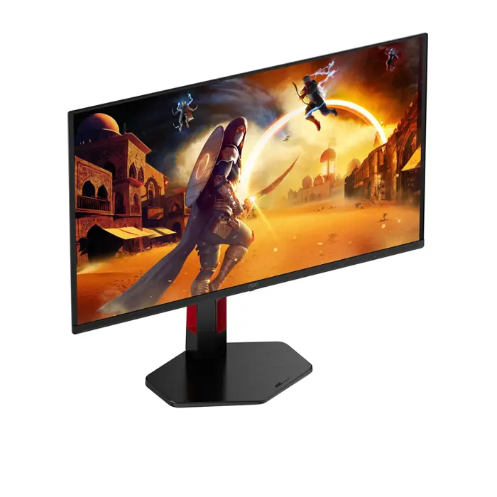 AOC G4 Q27G4SDR computer monitor 67.3 cm (26.5") 2560 x 1440 pixels Quad HD QD-OLED Black, Red