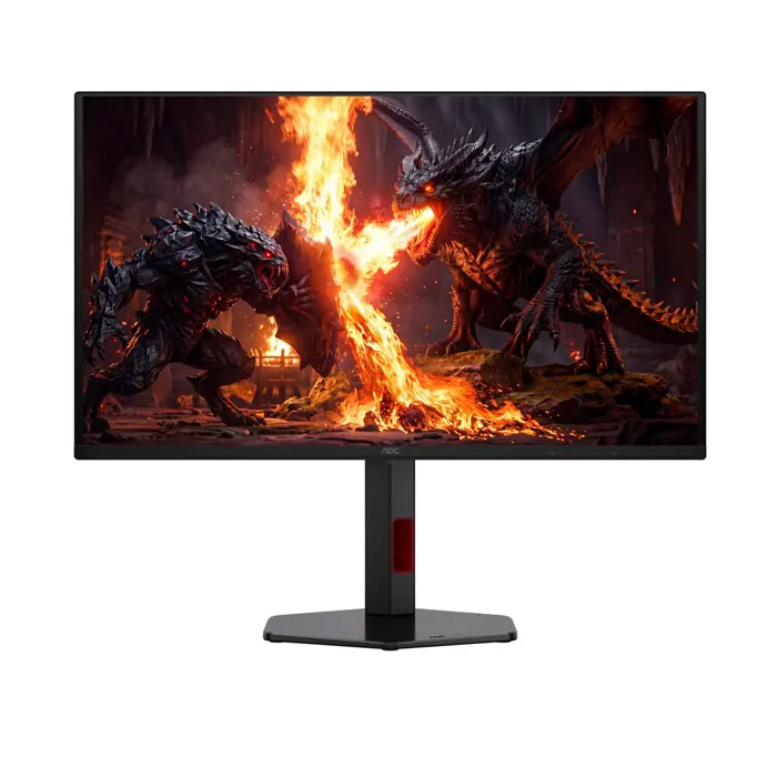 AOC G4 Q27G4ZDR computer monitor 67.3 cm (26.5") 2560 x 1440 pixels Quad HD QD-OLED Black, Red