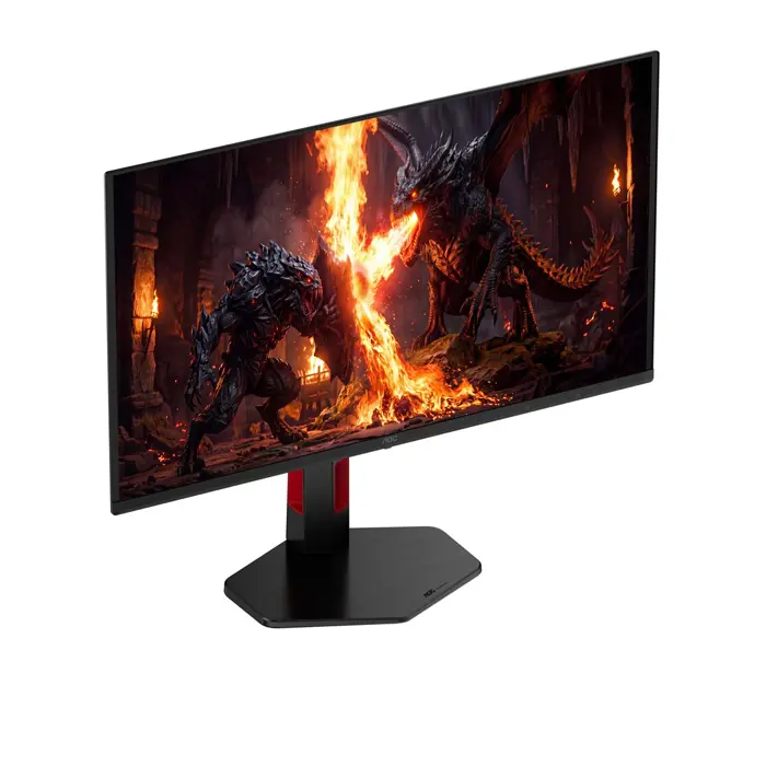AOC G4 Q27G4ZDR computer monitor 67.3 cm (26.5") 2560 x 1440 pixels Quad HD QD-OLED Black, Red