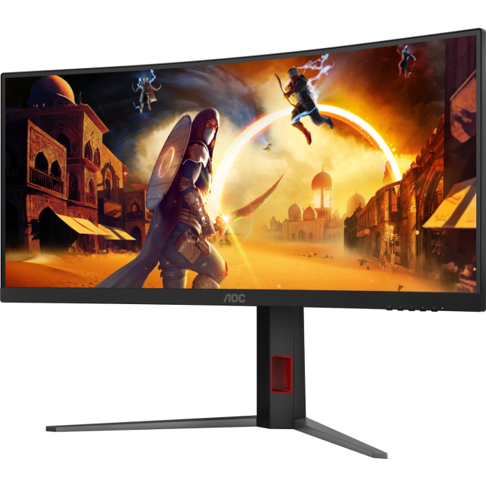 AOC Gaming CU34G4 34" WQHD 3440 x 1440 1ms 180Hz HDR10 ukrivljen monitor