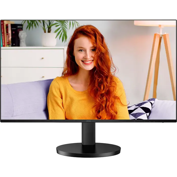 AOC U27B3AF, LED monitor - 27 - black, UltraHD/4K, IPS, Adaptive-Sync, HDR, speakers, height adjustable