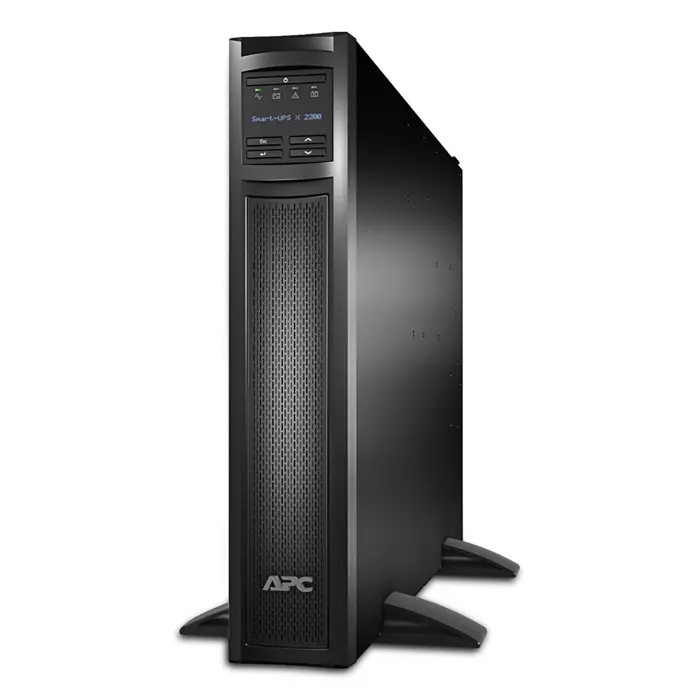 APC Smart-UPS X, Line Interactive, 2200VA, Rack/tower convertible 2U, 208V-230V, 8x C13+1x C19 IEC, SmartSlot, Extended runtime