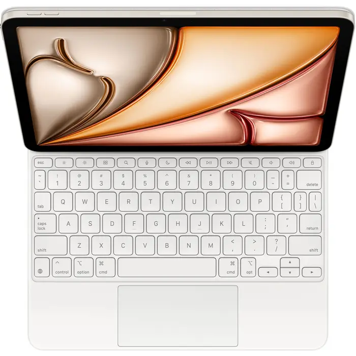 Apple Magic Keyboard for the 11" iPad Air (M3) (white, DE layout, scissor mechanism)