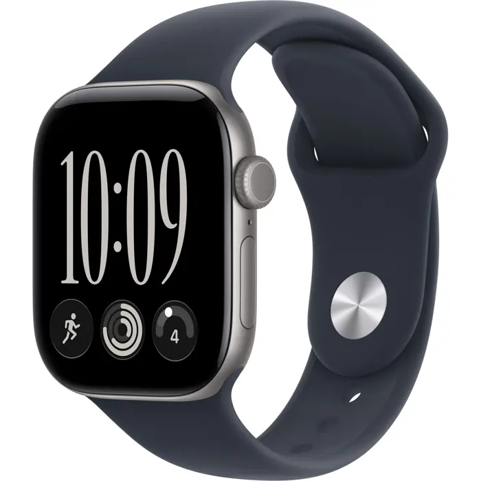 Apple Watch S12 Alu Cell 42mm Space Gray Sport Arm. Navy S/M