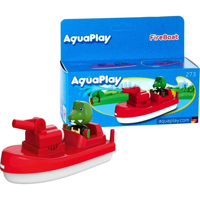 Aquaplay FireBoat, toy vehicle (red/white)