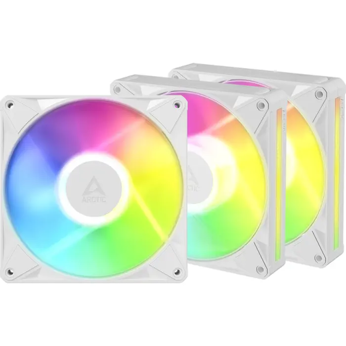 Arctic BioniX P14 A-RGB (white/white, pack of 3, 140 mm)
