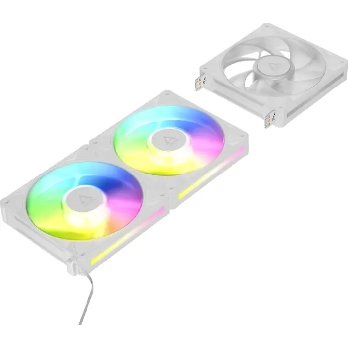 Arctic BioniX P14 A-RGB (white/white, pack of 3, 140 mm)