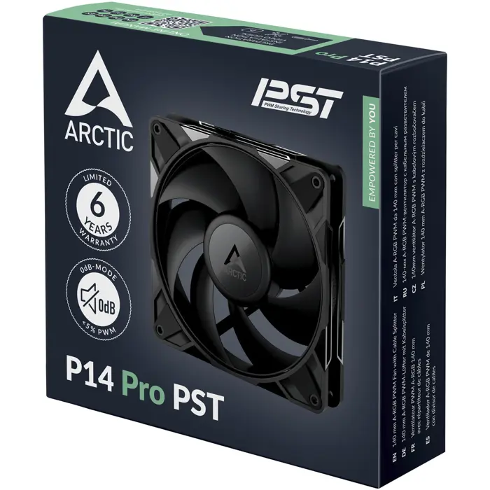 Arctic P14 Pro PST (black, 140mm)