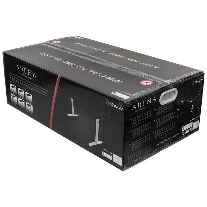 Arozzi Arena Gaming Stol - Pure Black ARENA-PURE-BLACK