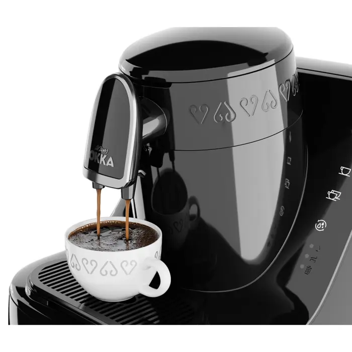 Arzum Okka Elite, mocha machine black/chrome, model 2025