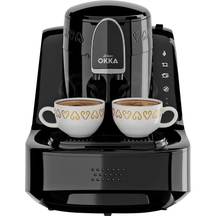 Arzum Okka Elite, mocha machine black/chrome, model 2025