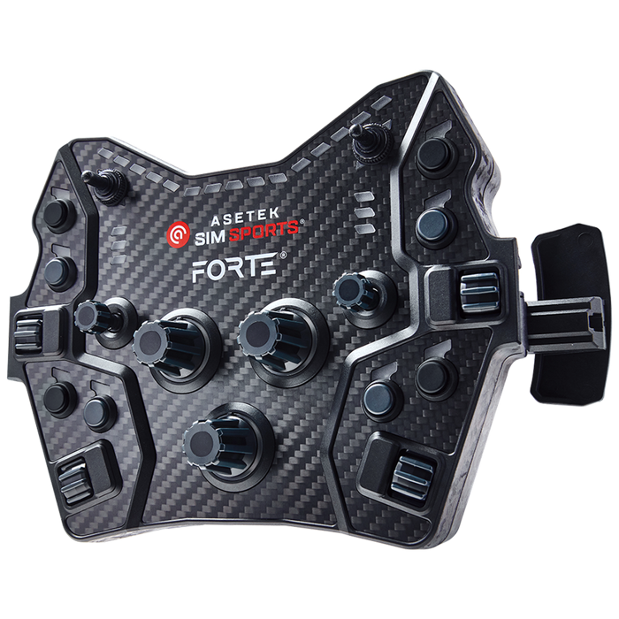 Asetek SimSports Forte GT Button Box - Black Edition-40-030-0030004