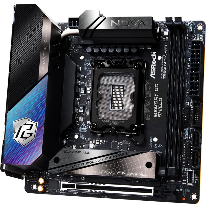 Asro Z890I NOVA WIFI - Socekt 1851 - motherboard (black)