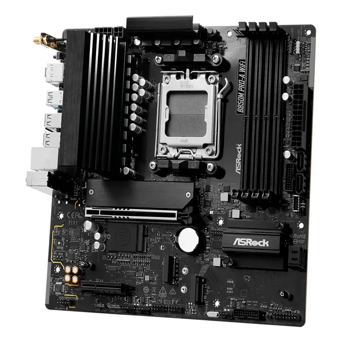 Asrock B850M Pro-A WiFi AMD B850 Socket AM5 micro ATX