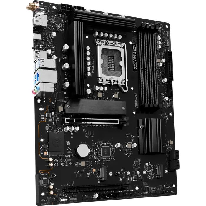 ASRock B860 Pro-A WiFi - Socket 1851 - motherboard (white)