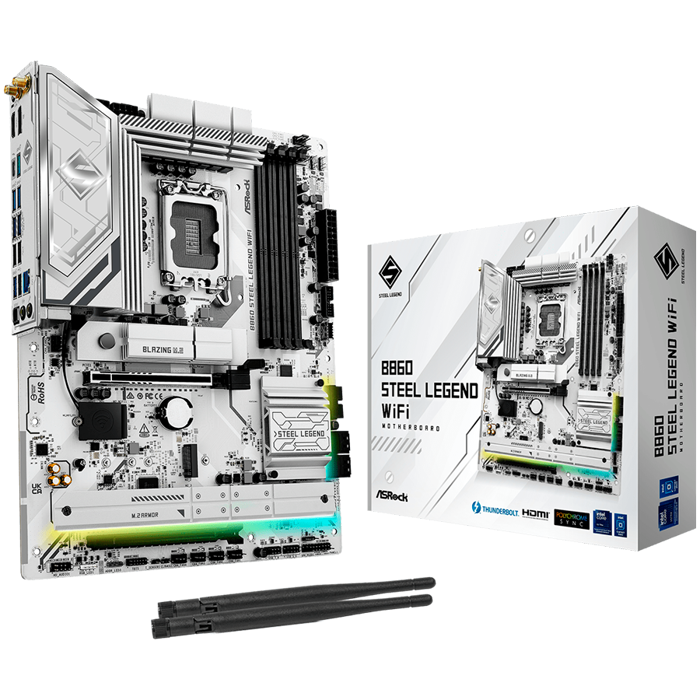 ASROCK B860 Steel Legend WiFi ATX LGA1851 DDR5