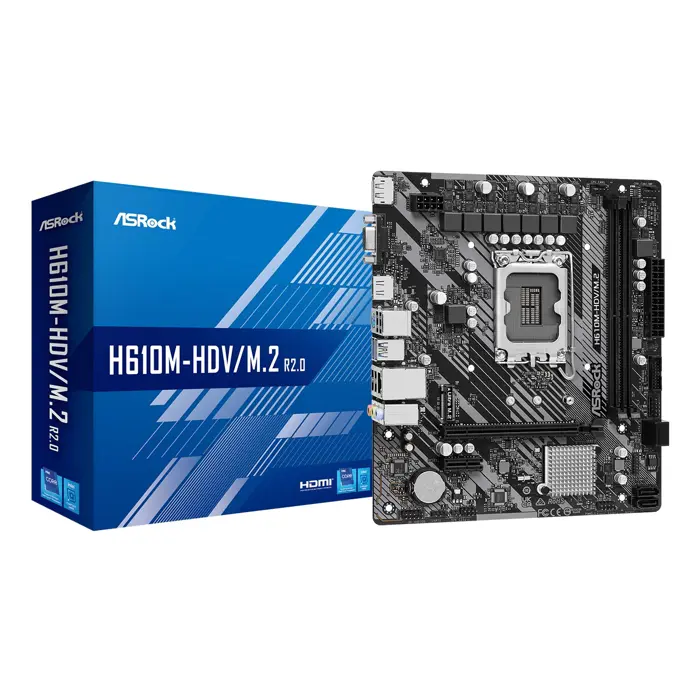 ASRock H610M-HDV/M.2 R2.0 motherboard