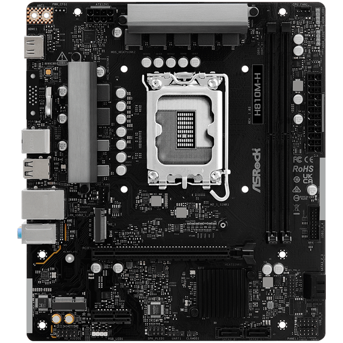 ASROCK H810M-H mATX LGA1851 DDR5