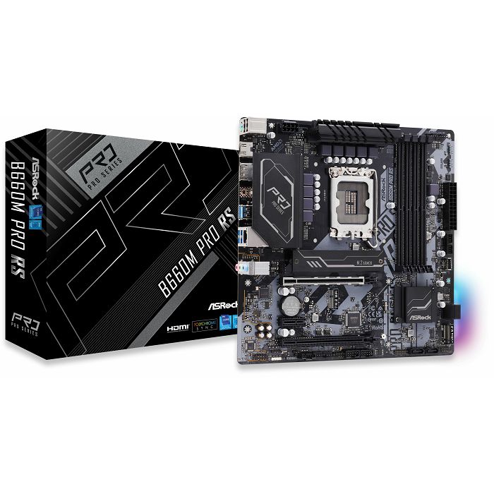 Asrock Intel LGA1700 B660M PRO RS