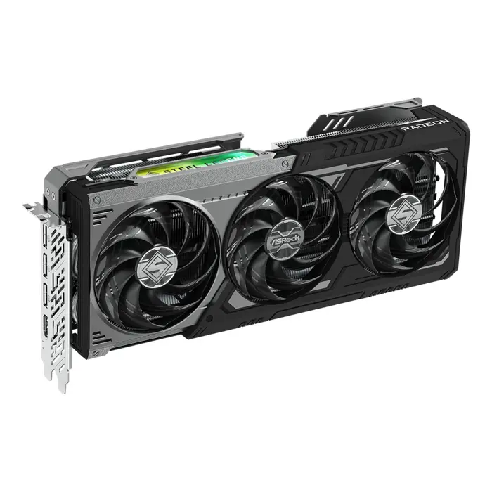 ASRock RX9070GRE Steel Legend Dark 12GB OC graphics card